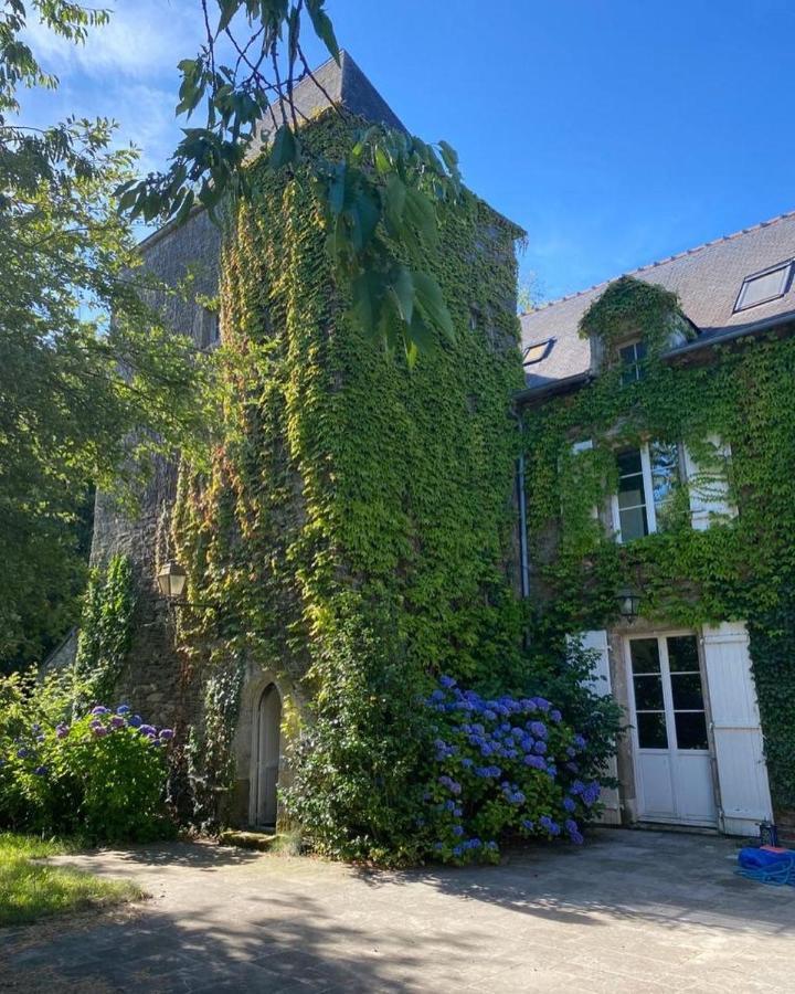 Manoir Du Vau D Arz Gites Et Chambres D Hotes Avec Piscine Malansac Dış mekan fotoğraf